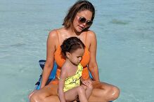 Chrissy Teigen  e Luna