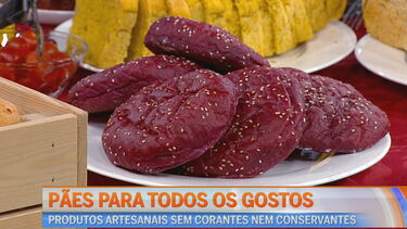 Pão artesanal para todos os gostos