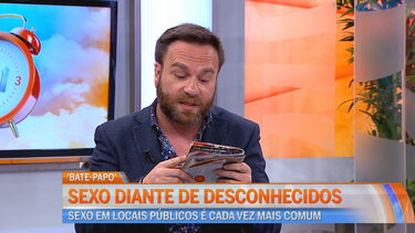 Maya e Nuno Eiró num 'bate-papo' sobre sexo em público