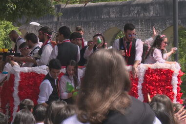 PSP feridos no cortejo académico em Coimbra