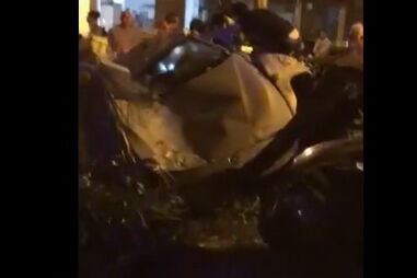 Carro BMW despista-se a 185 km/h em Valência e condutor brasileiro morre