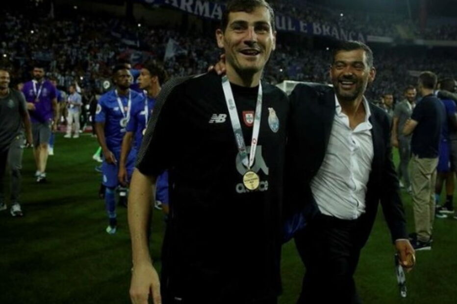 Casillas e Sérgio Conceição