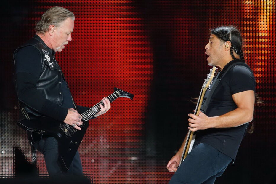 Vibrante: o concerto dos Metallica deixou os fãs da banda deliciados. Nem o vento conseguiu estragar a festa