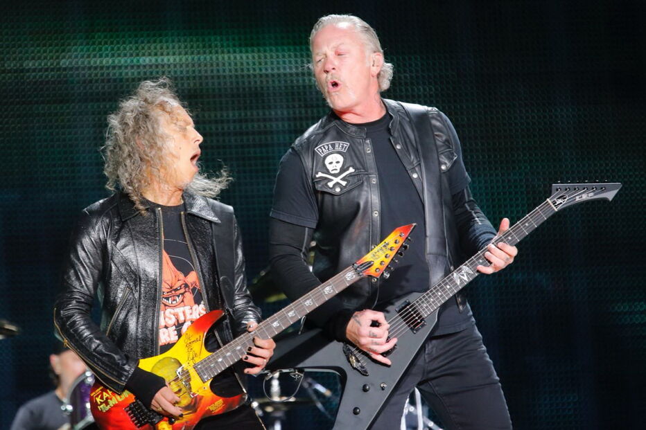 Vibrante: o concerto dos Metallica deixou os fãs da banda deliciados. Nem o vento conseguiu estragar a festa