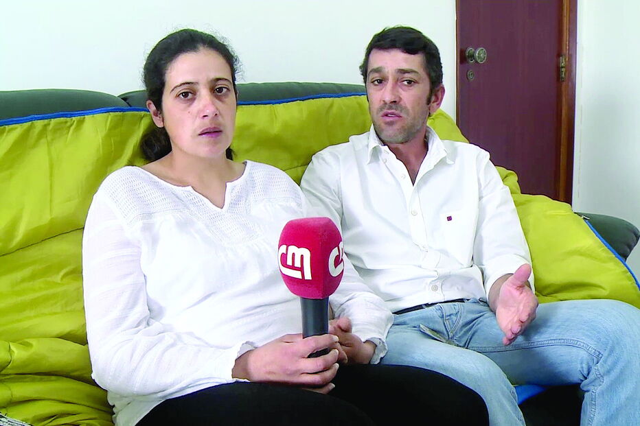 Pais da bebé, Jorge Martins e Ivone Batalha, desesperados 