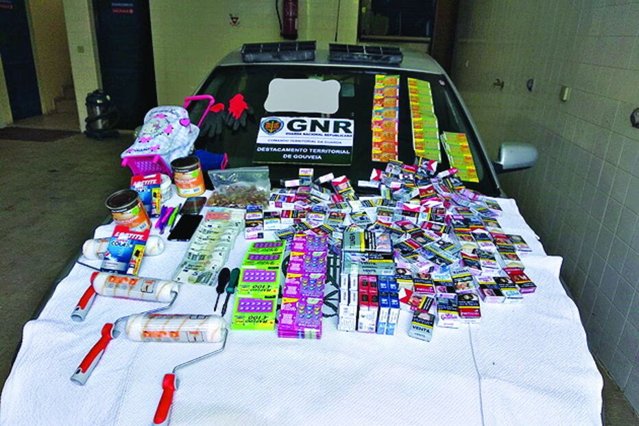 Raspadinhas recuperadas pela GNR