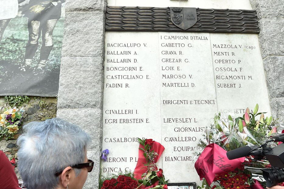 Homenagem no 70.º aniversário da Tragédia de Superga