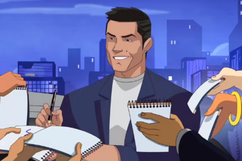 Cristiano Ronaldo vira super-herói em desenho animado prestes a chegar aos ecrãs