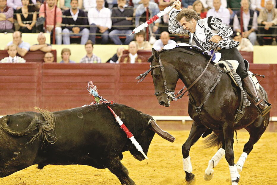 Pablo Hermoso de Mendoza está no início da sua temporada europeia 