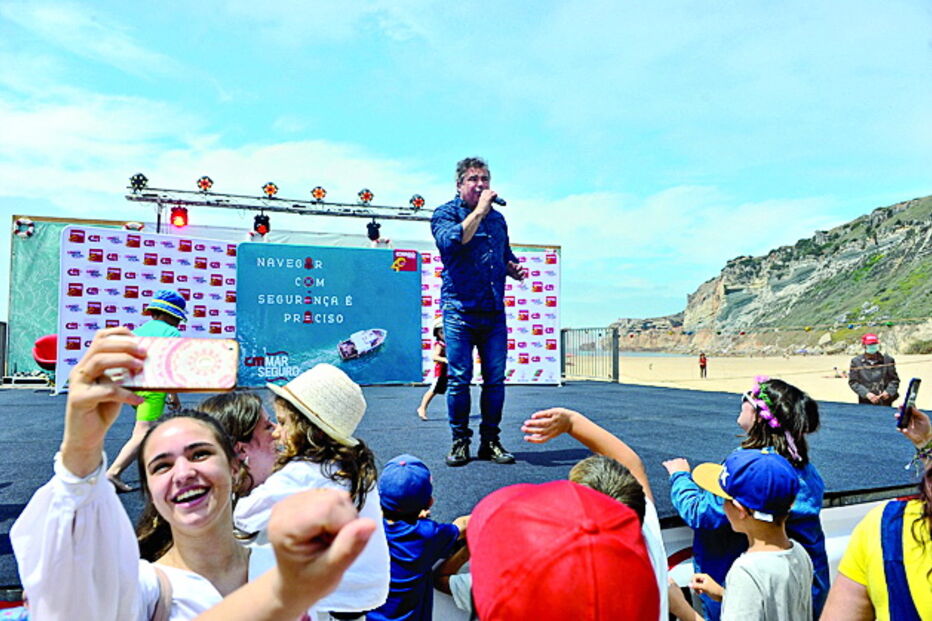 A participação de Toy foi um dos momentos altos do Mar Seguro, na Nazaré
