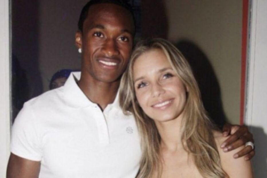 Yannick Djaló e Luciana Abreu