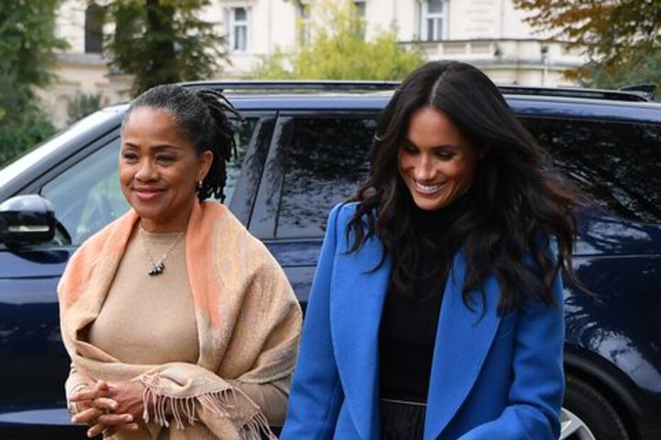 Meghan Markle e a mãe, Doria Ragland