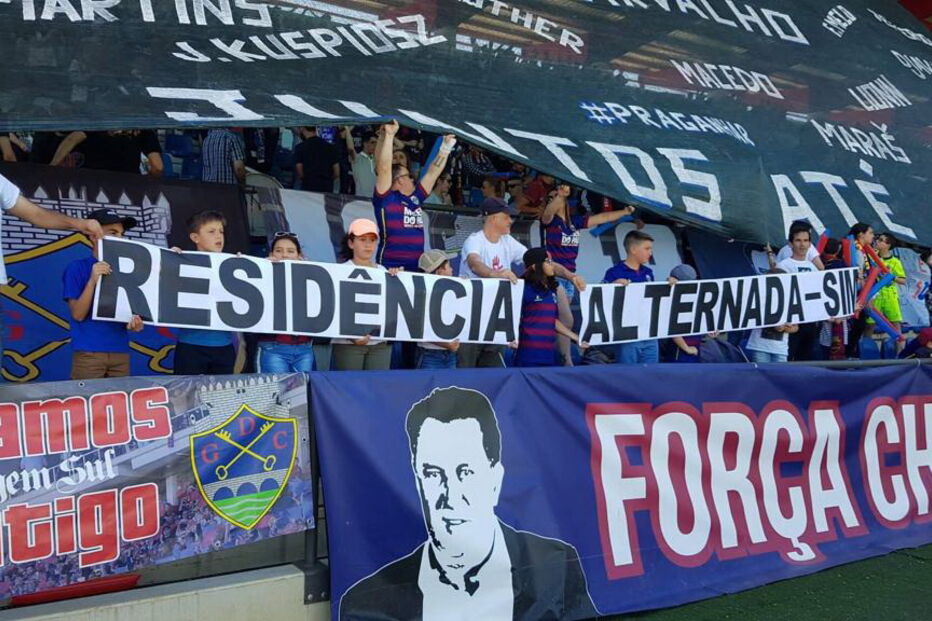 Adeptos apoiaram a ação 