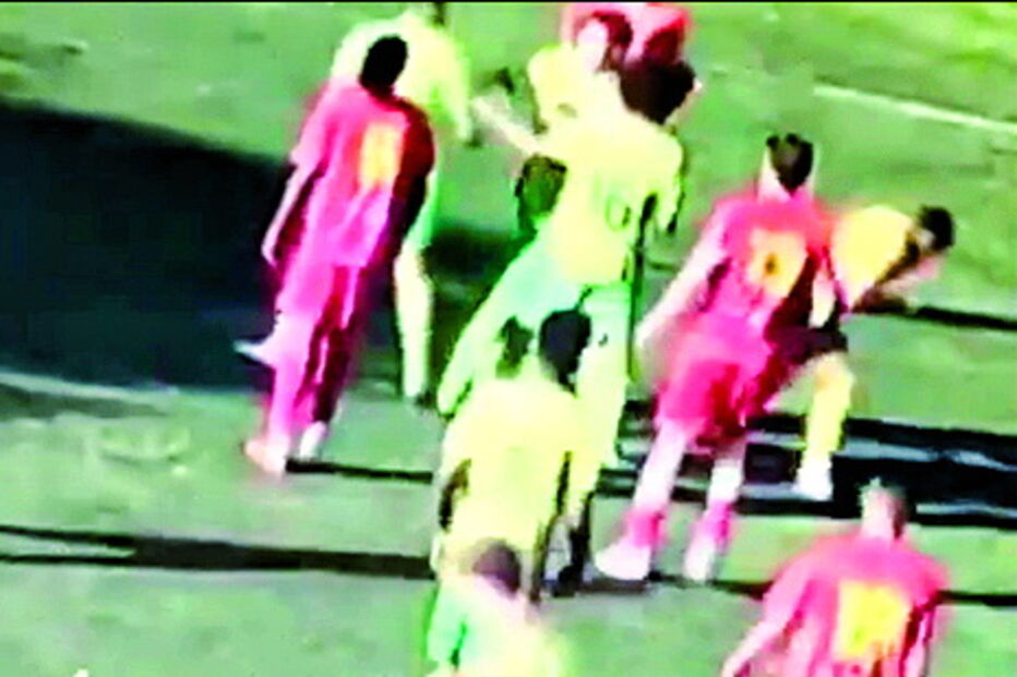 Futebolista preso por dar soco a árbitro na Amadora