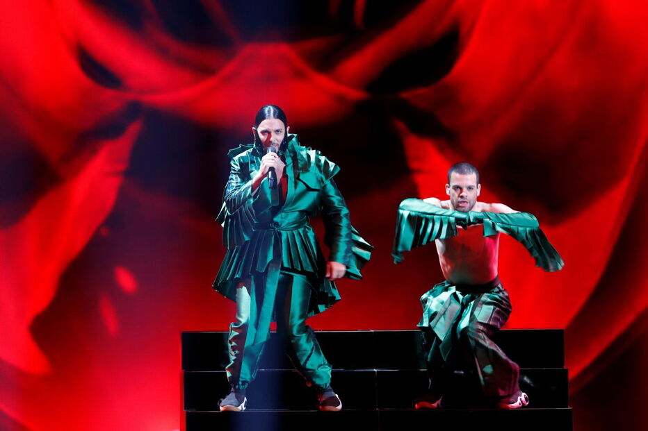 Conan Osíris na semi-final da Eurovisão