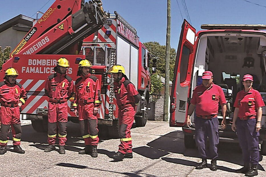 Bombeiros Famalicenses realizaram com sucesso um salvamento difícil 