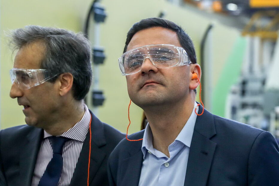 Pedro Marques passou boa parte do dia na região do Alentejo 