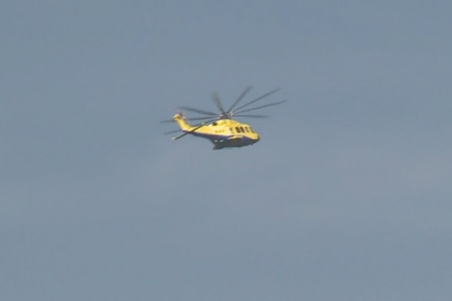 Helicóptero do INEM 