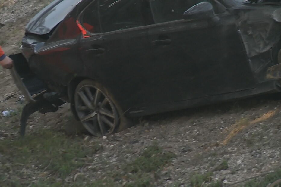 Veja como ficou o carro que Santana Lopes conduzia após acidente na A1