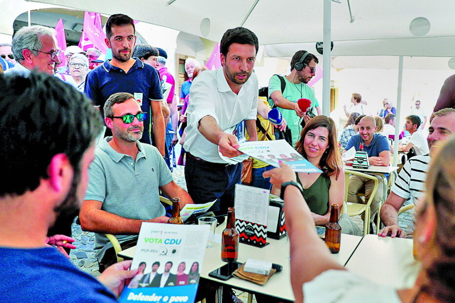 João Ferreira esteve em Évora 