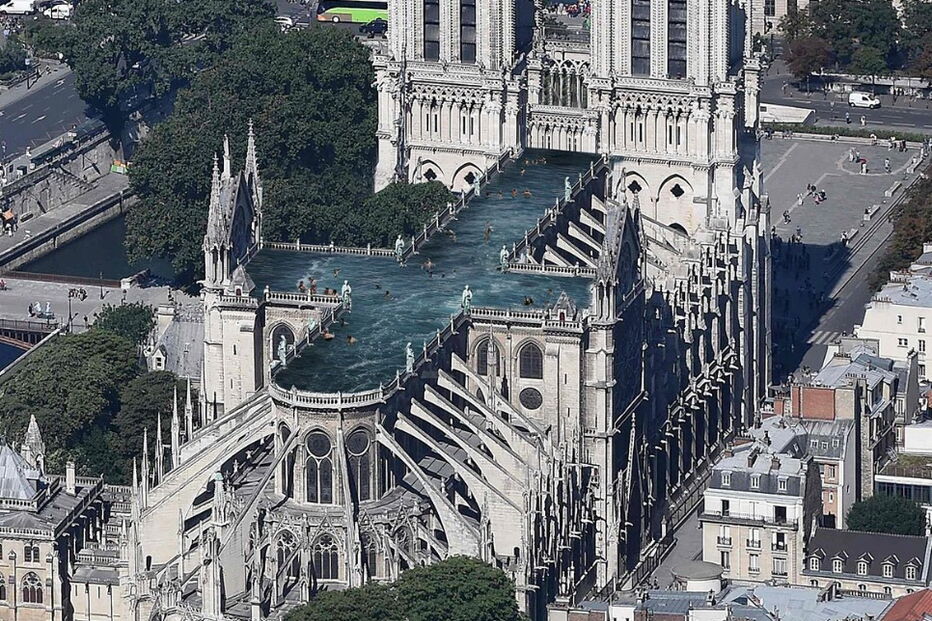  Novo projeto para a reconstrução da Catedral de Notre-Dame