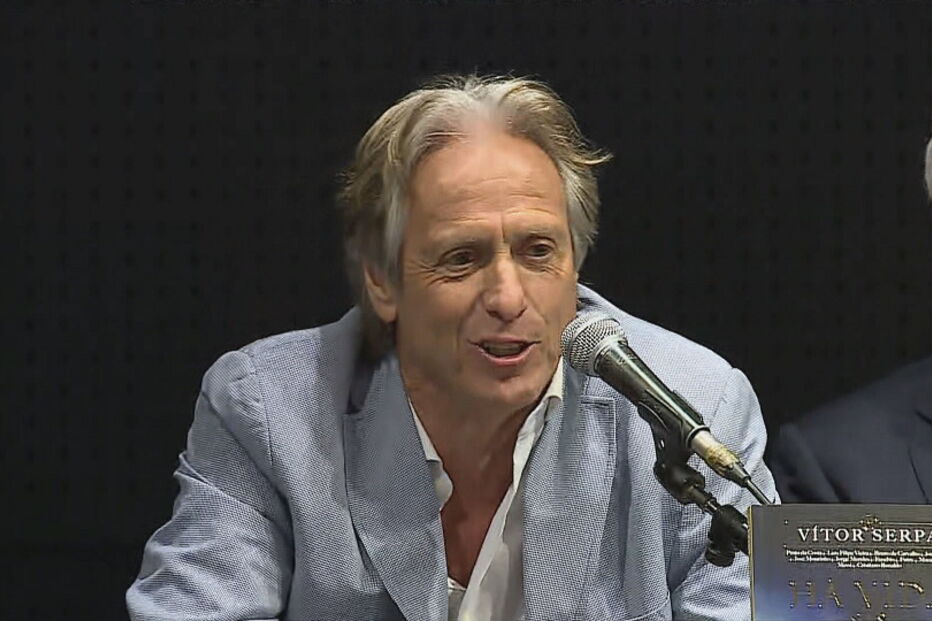 Jorge Jesus reencontra-se com Luís Filipe Vieira