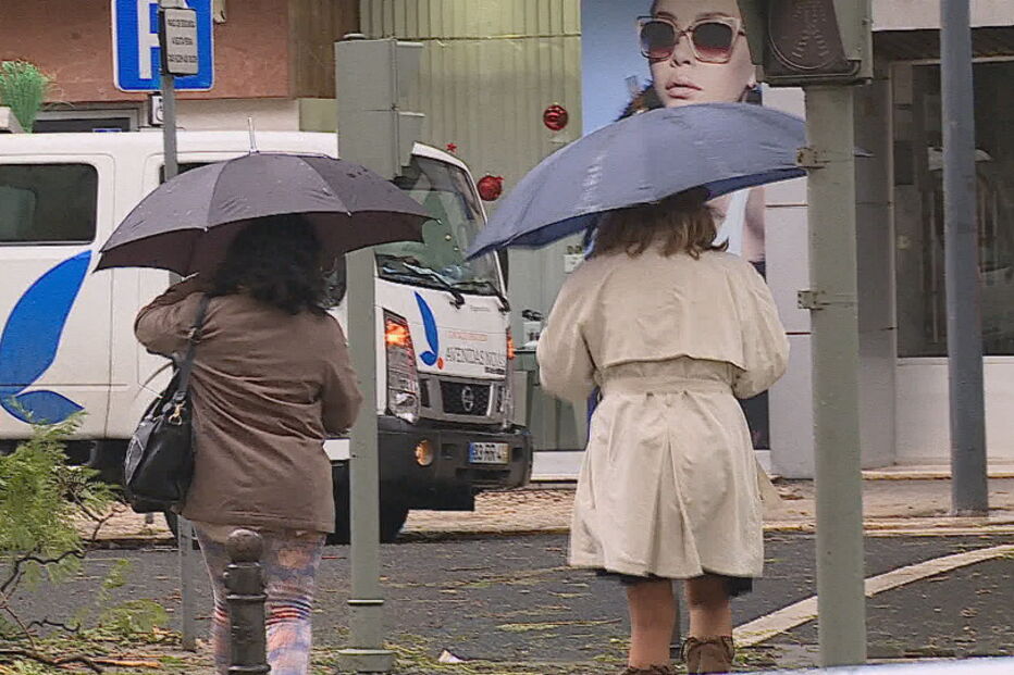 Chuva e frio estão de regresso