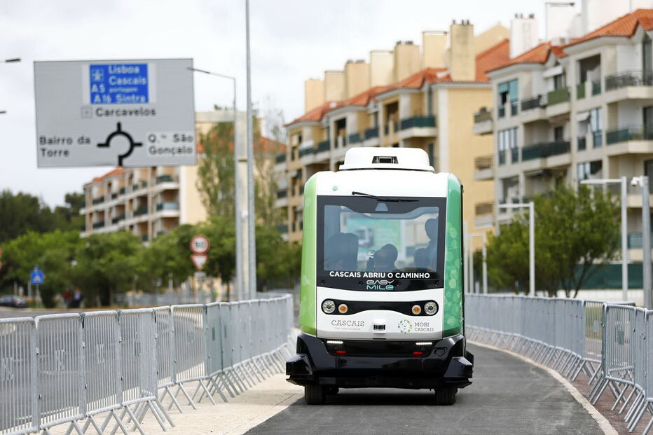 Transporte sem condutor faz percurso em Cascais
