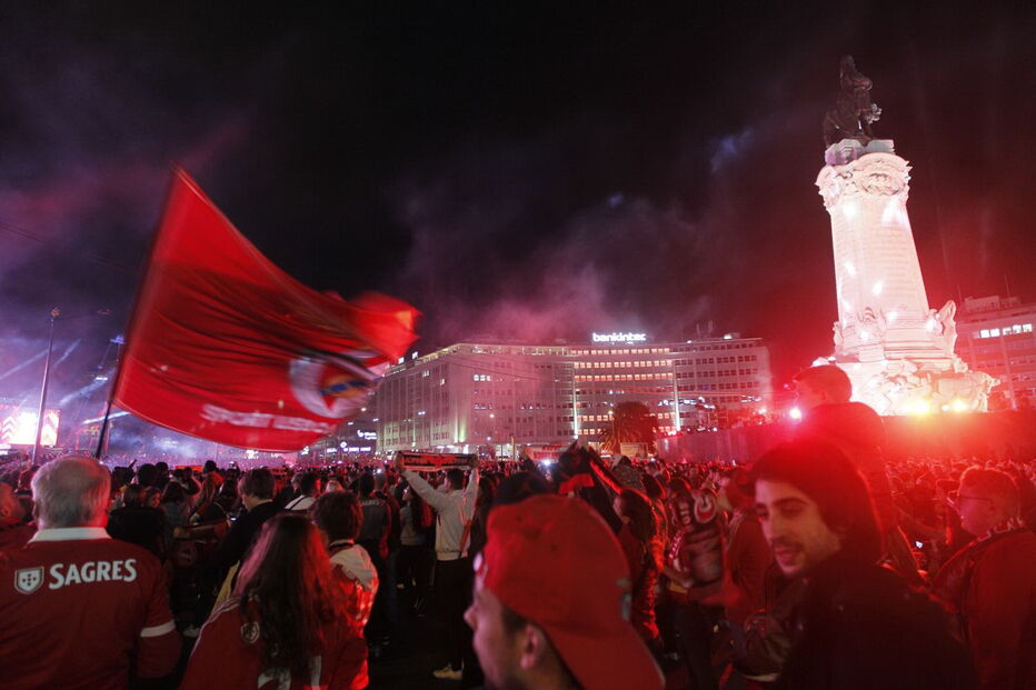 Benfica, festa, Marquês