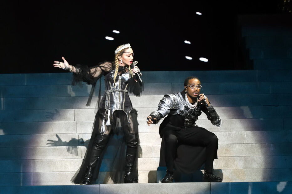Madonna atuou na final da 64.º edição do Festival Eurovisão da Canção