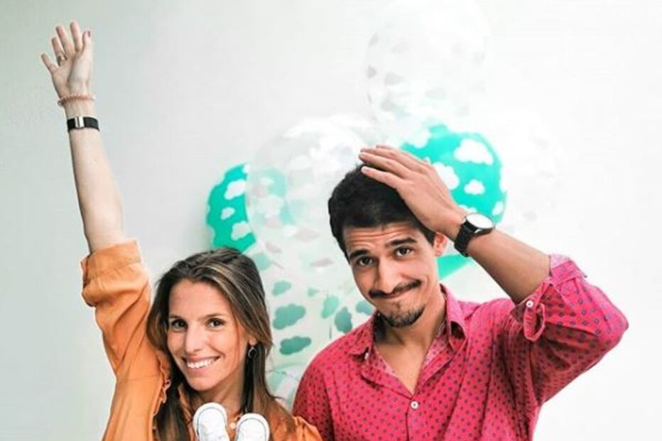 Carolina Jardim e Leo Mota