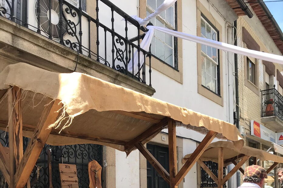 Uma das várias barracas do Mercado à Moda Antiga