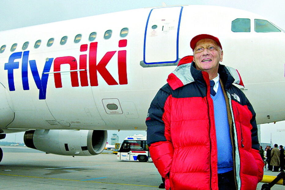 Lauda tinha paixão pela aviação