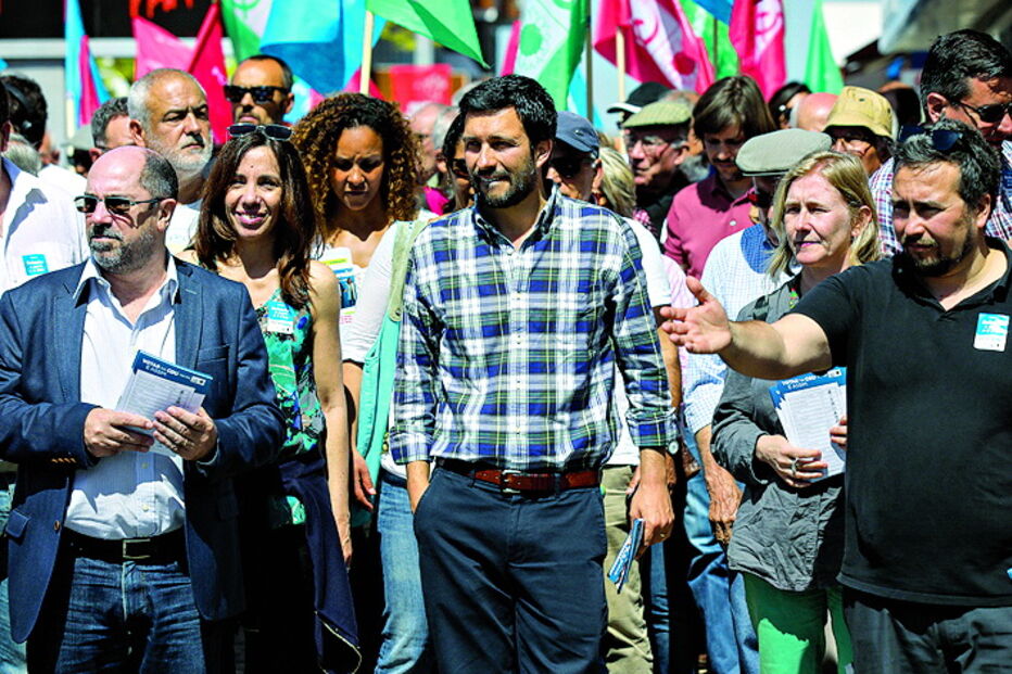 João Ferreira numa arruada 