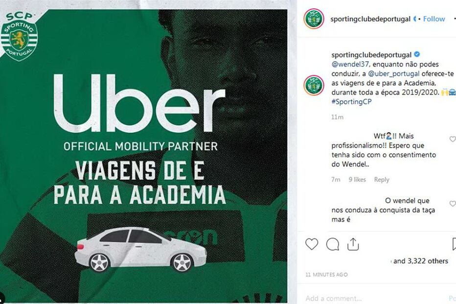 Uber oferece viagens a Wendel