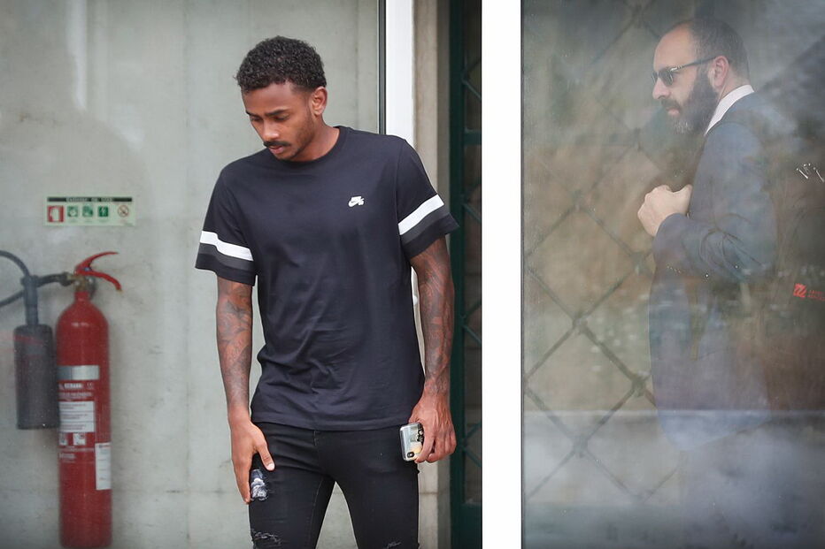 Wendel apresentou-se no Tribunal do Montijo