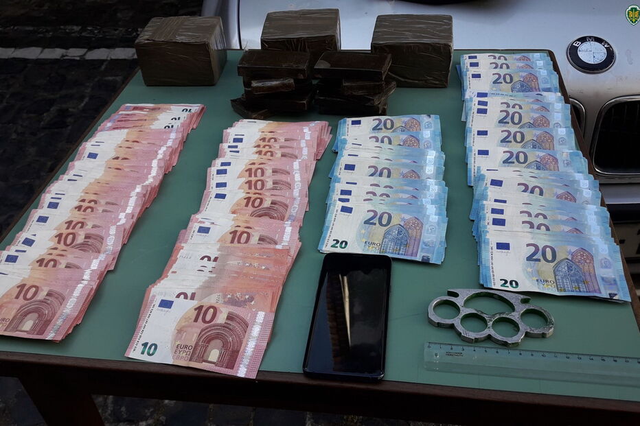 Homem detido por tráfico de droga no Funchal