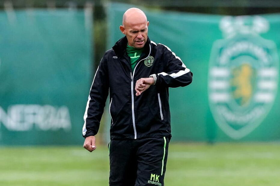 Marcel Keizer, treinador do Sporting Clube de Portugal
