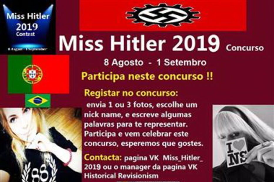 Chama-se 'Miss Hitler' e é um concurso de beleza organizado por um português