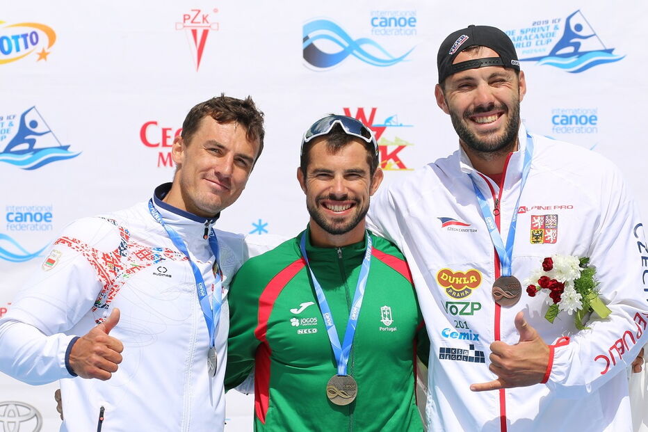 Fernando Pimenta ganha medalha de ouro em K1 1000 metros na Taça do Mundo de Velocidades