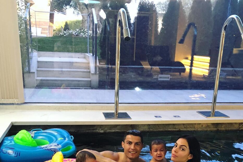 Georgina Rodríguez e crianças