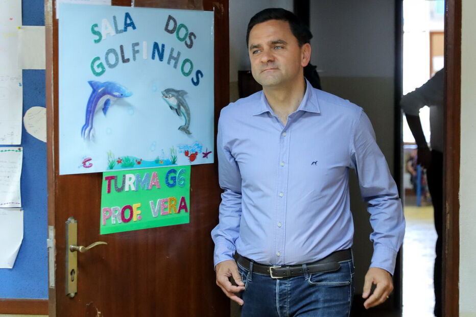 Pedro Marques votou em Alcochete