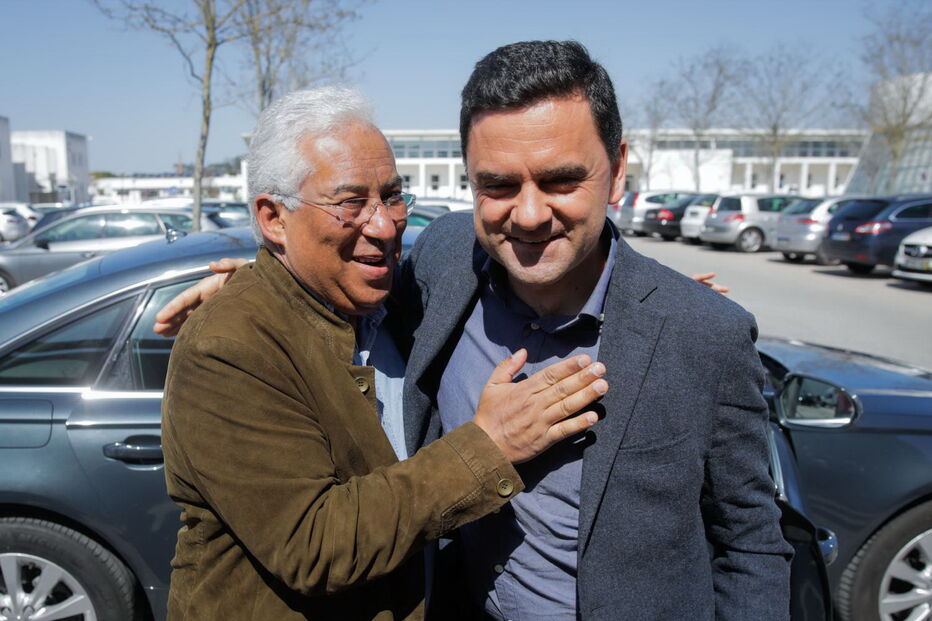 António Costa com Pedro Marques 
