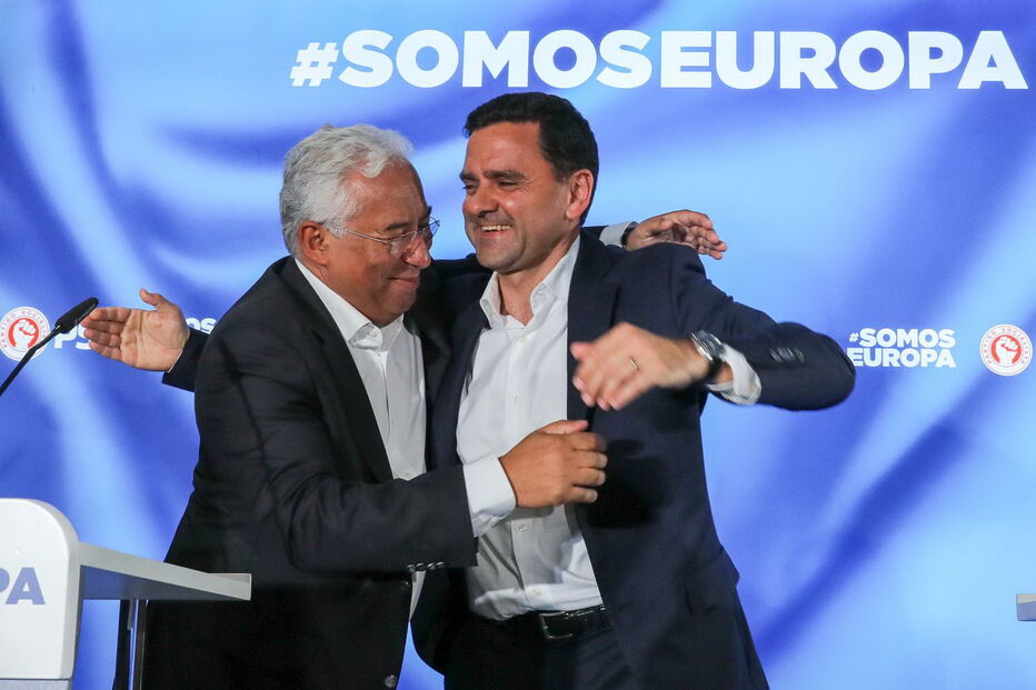 Pedro Marques no discurso de vitória nas Eleições Europeias