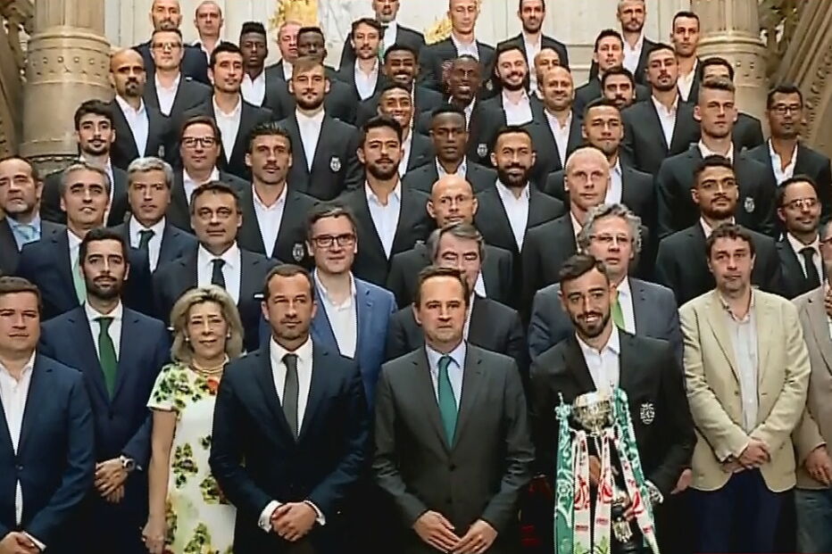 Equipa do Sporting ganha Taça de Portugal 