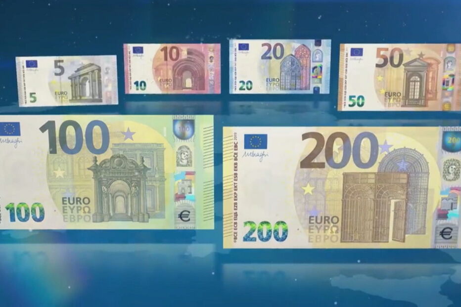 Novas notas de 100 e 200 euros entram esta terça-feira em circulação