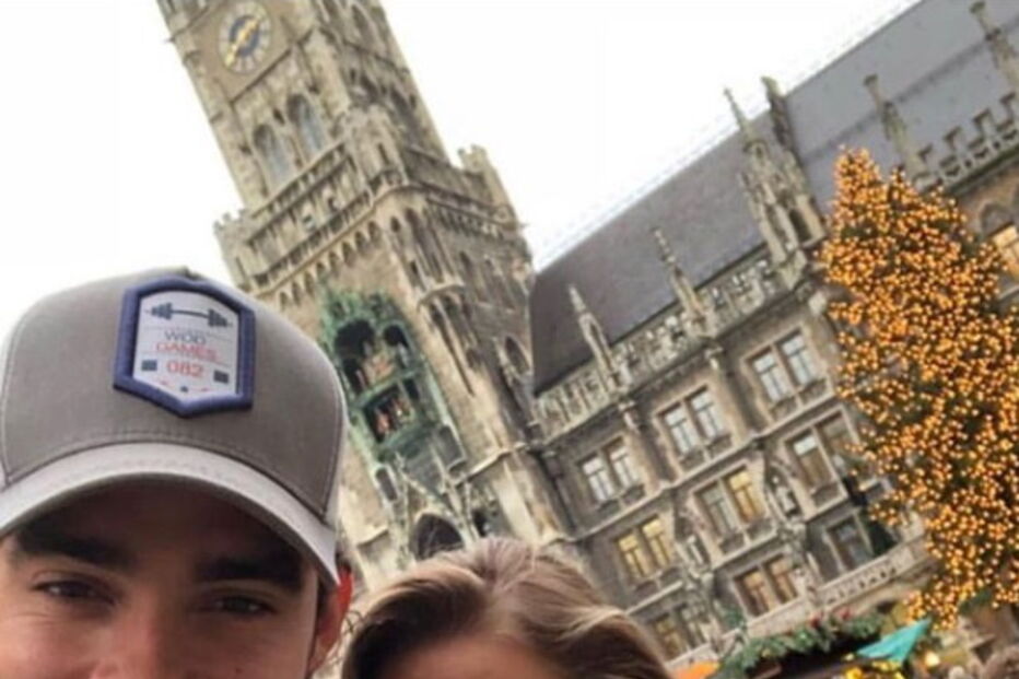 Gabriel Diniz com a namorada