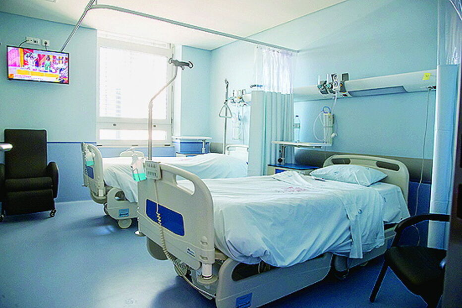 Quarto acolhe doentes  