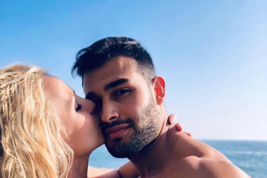 Britney Spears e o namorado Sam Asghari
