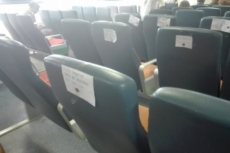 Utentes da Soflusa descontentes com a greve deixam donativos aos Mestres